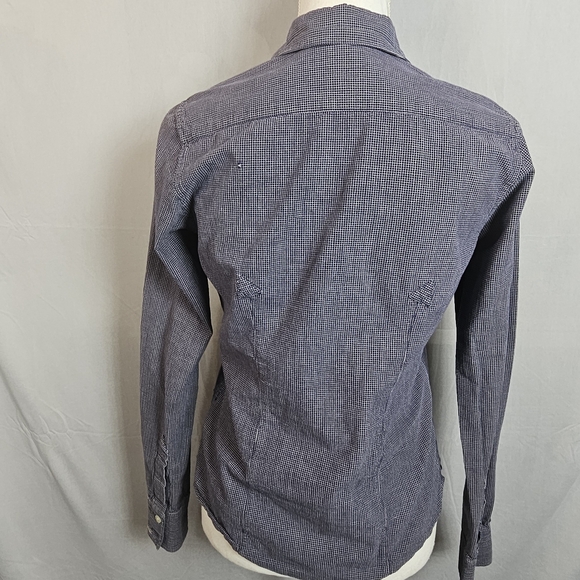 Rockies western plaid button front long sleeve top size small - Picture 8 of 15